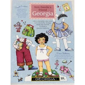 Vintage Mary Engelbreit Georgia Paper Doll Prima Ballerina 8x11" ~260401-WH 1059